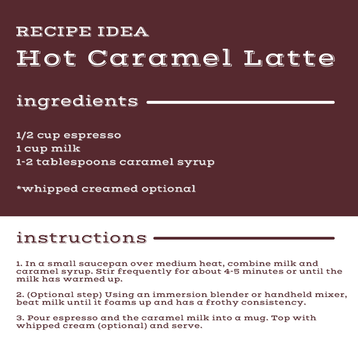 Recipe idea of Sugar Free Coffee Syrup, Caramel