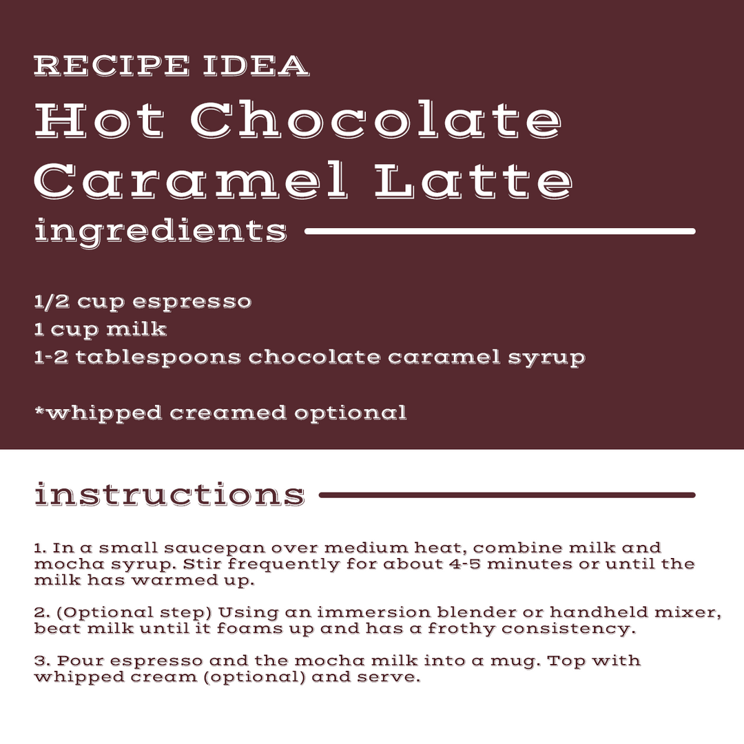Recipe idea of Sugar Free Coffee Syrup, Chocolate Caramel