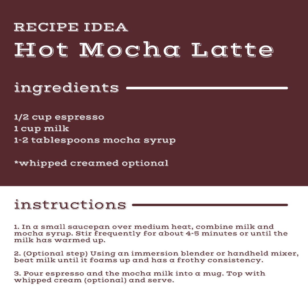 Recipe idea of Sugar Free Coffee Syrup, Mocha