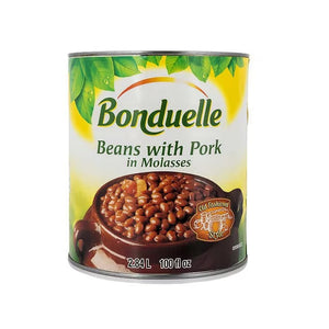 Beans with Pork in Molasses - Old Fashioned - Arctic Garden by Bonduelle - 6 x 2.84 L per case