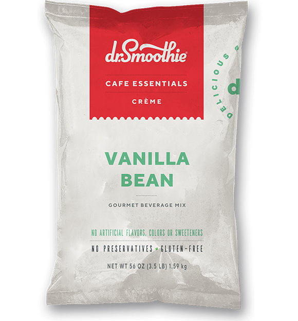 Vanilla Bean - Dr. Smoothie / Cafe Essentials - 5 x 3.5 lb Bags per Case