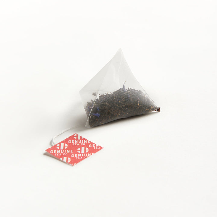 Bag of Pyramid Tea Bags - Cream of Earl Grey Black Tea - Genuine Tea Company - Toronto - Canada