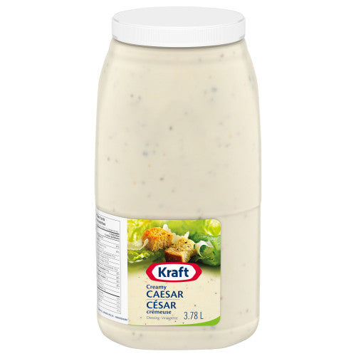 Creamy Caesar Dressing - Kraft - Foodservice - 2 x 3.78L/Case