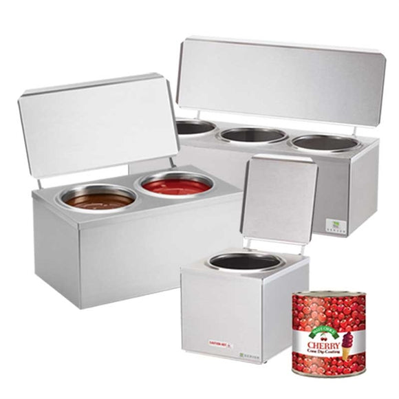Cone Dip Warmers - Server Products 92000 - Select Single, Double or a Triple Cone Dip Warmer