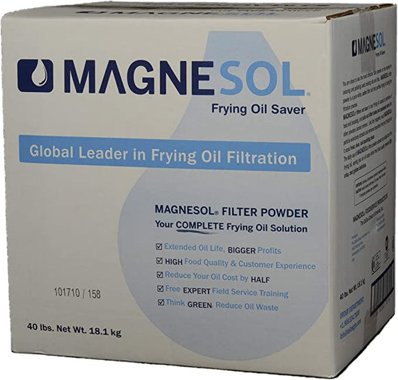 Filter Powder - Frying Oil Saver - Magnesol XL Fryer - 1 x 40 lbs/Case