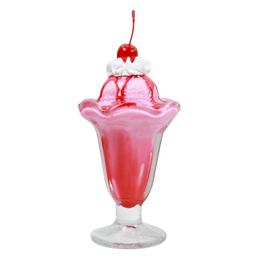 Ice Cream - Sundae - Strawberry - Fake Food Products For Display and Décor