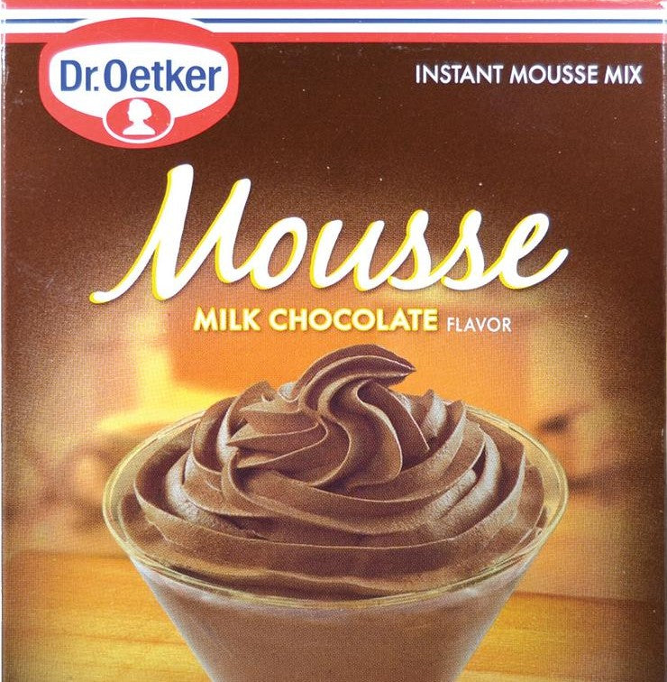 Mélange de dessert instantané à la mousse au chocolat par Dr. Oeteker (4 x 616 grammes)
