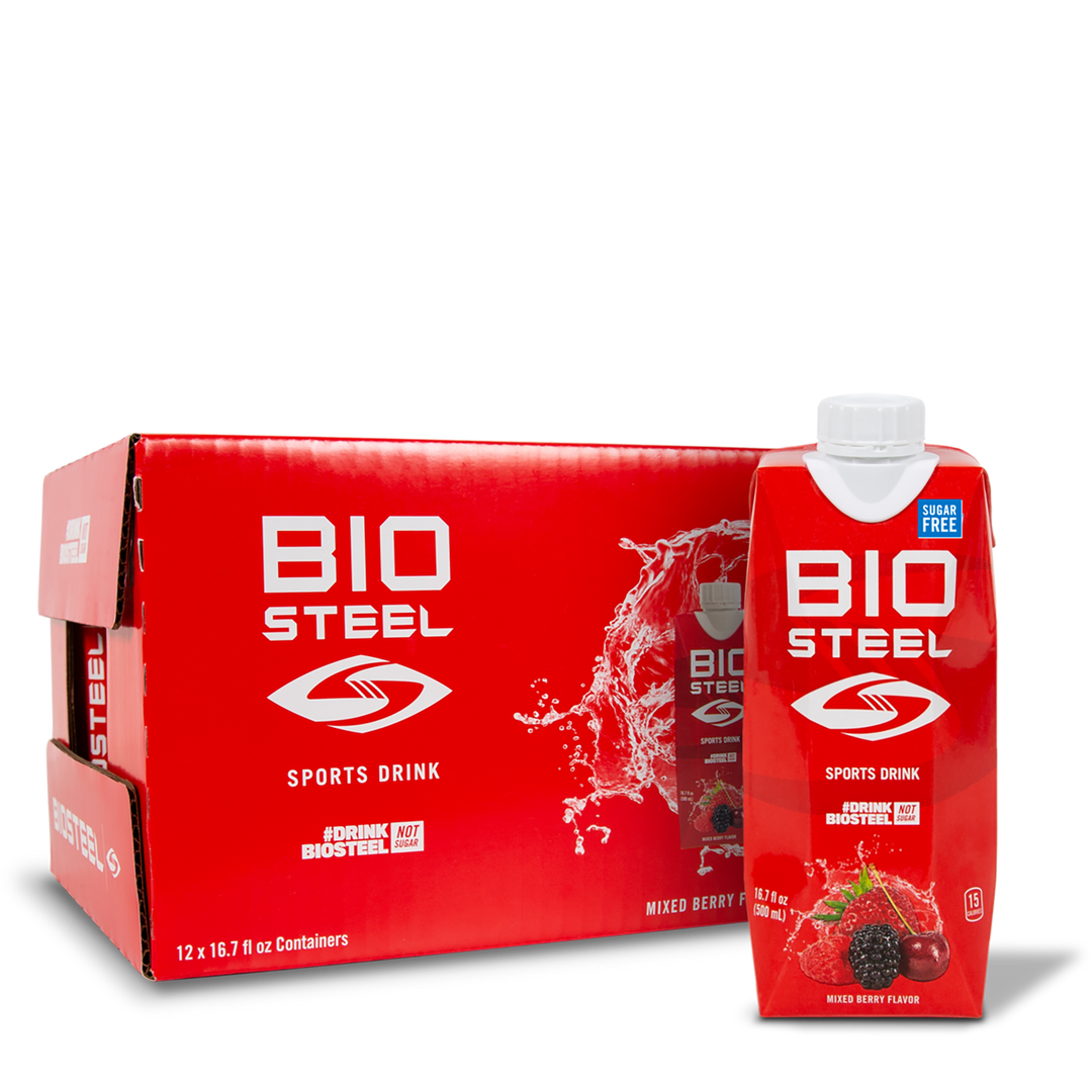 BioSteel / SPORTS DRINK / Mixed Berry - 12 Pack x 500ml / Canada