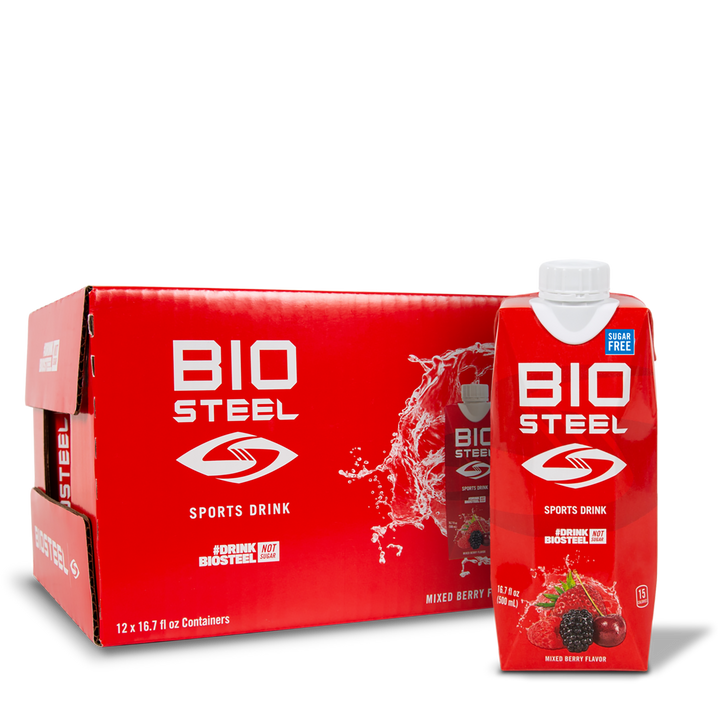 BioSteel / SPORTS DRINK / Mixed Berry - 12 Pack x 500ml / Canada