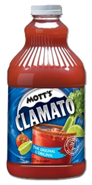MOTT'S Clamato - Original - 8 x 1.89L Plastic