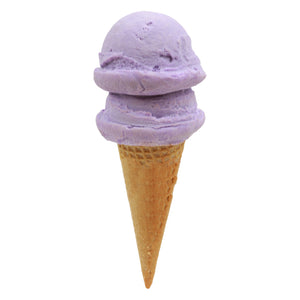 Passion Fruit Ice Cream on Sugar Cone-Double Scoop