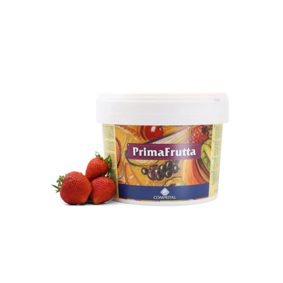 Primafrutta PC130P - Fragola - Strawberry Paste by Comprital Italy