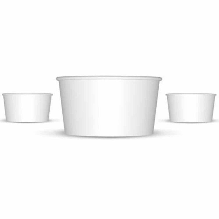 White Paper Cups – Large (7.5oz) - 1500 Units per case