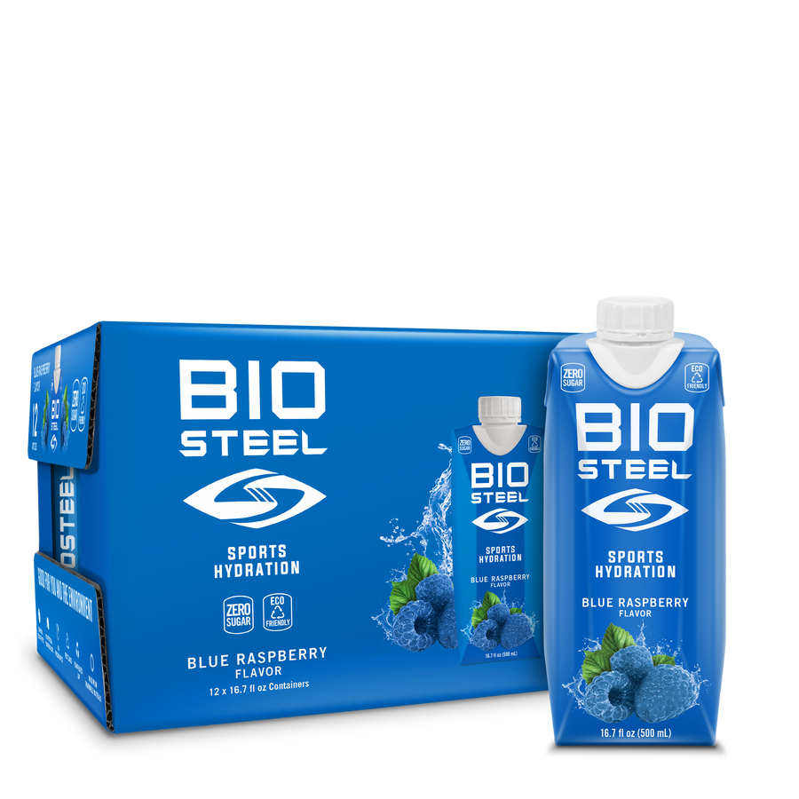 BioSteel / SPORTS DRINK / Blue Raspberry - 12 Pack x 500ml / Canada