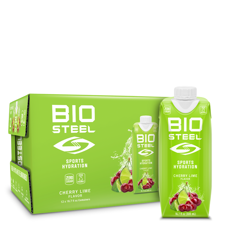 BioSteel / SPORTS DRINK / Cherry Lime - 12 Pack x 500ml / Canada
