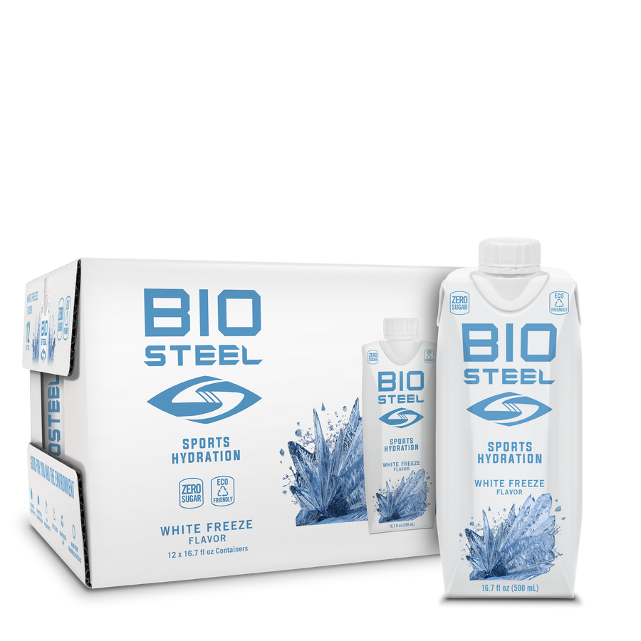 BioSteel / SPORTS DRINK / White Freeze - 12 Pack x 500ml / Canada