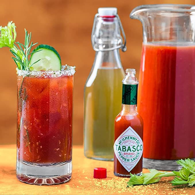 Red Pepper Sauce- Hot Sauce - Tabasco - 24 x 57ml/Case - Ships