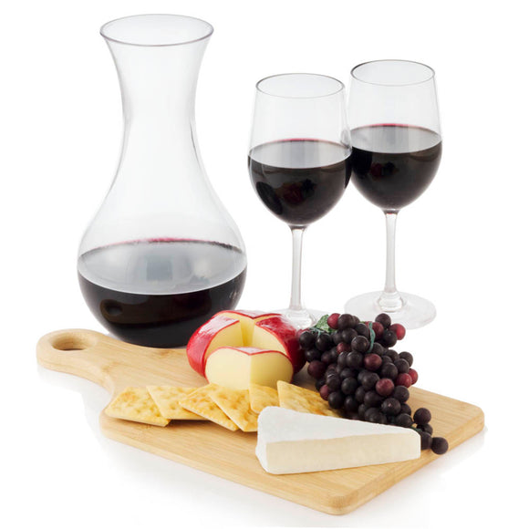 Red Wine & Cheese Board Assortment - Fake Food Products For Display and Décor