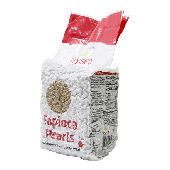 Tapioca Pearls - Bossen - Large Boba (3kg) | Case of 6 Bags | NEW