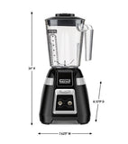 Warring BB300 48 oz 1 HP Commercial Bar Blender - Made in the USA