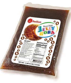 Brown Sugar Jelly Boba 2 KG Bag