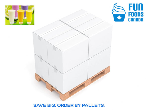 4 in 1 Mix for Bubble Tea, Smoothies, Lattes and Frappes Mix - Order By Pallets - Save Big