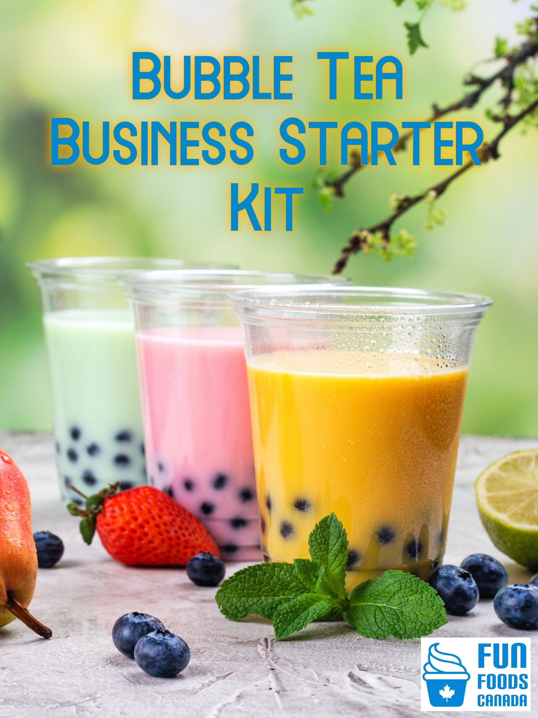 Bubble Tea Business Starter Kit Start Your Own Bubble Tea Store or Add Bubble Tea to Your Current Business