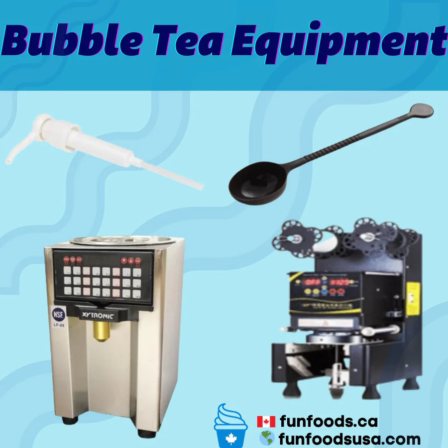 Create Your Own Bubble Tea Business Equipment Starter Package - Start Your Own Bubble Tea Store or Add Bubble Tea to Your Current Business.