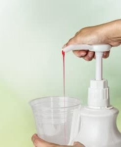 Pump for Bubble Tea Fruit Syrups 2.55K Jars - Dispenses 1 ounce per push