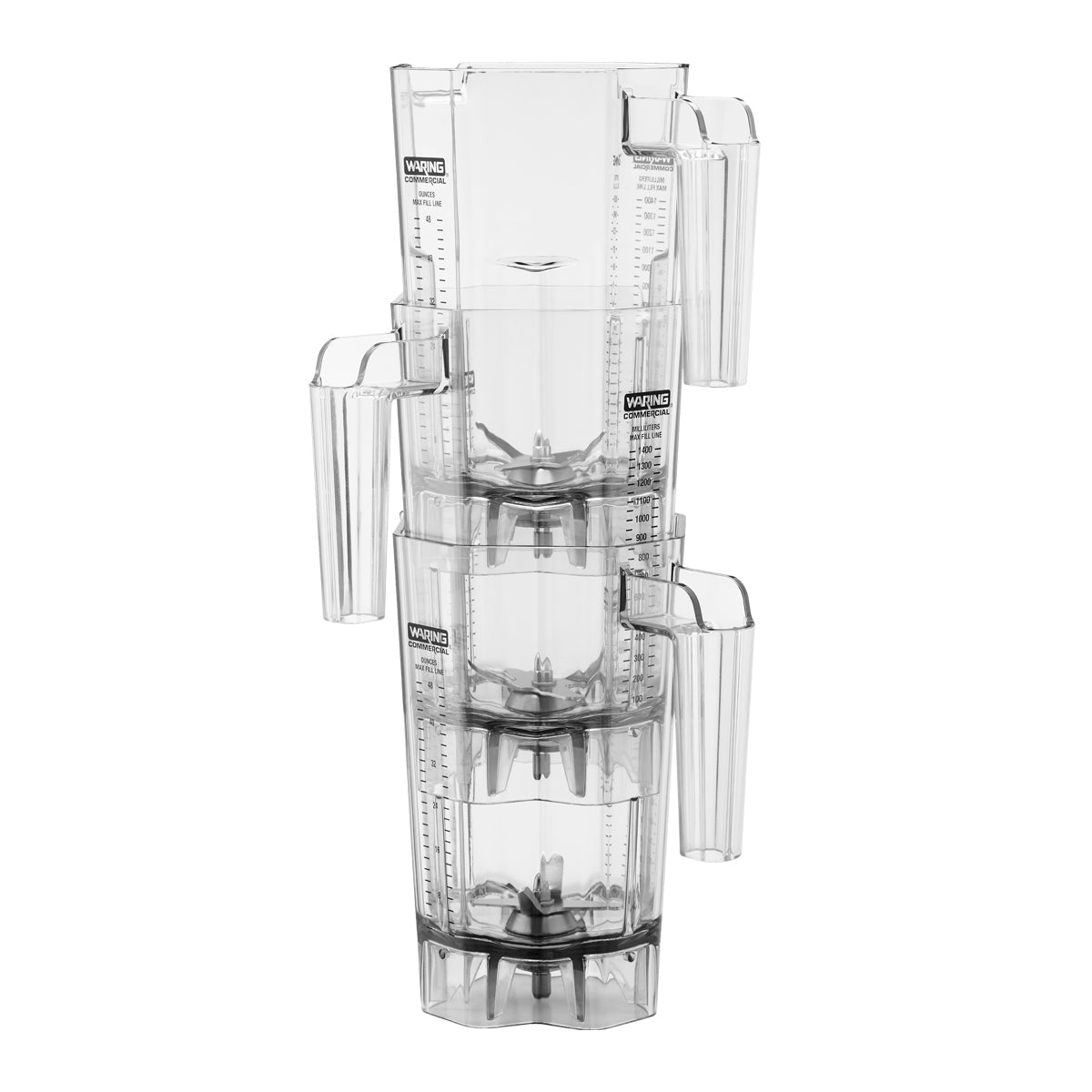 Polyester Container CAC139 - 48-oz. BPA-Free Copolyester Container with Blade Assembly and ...