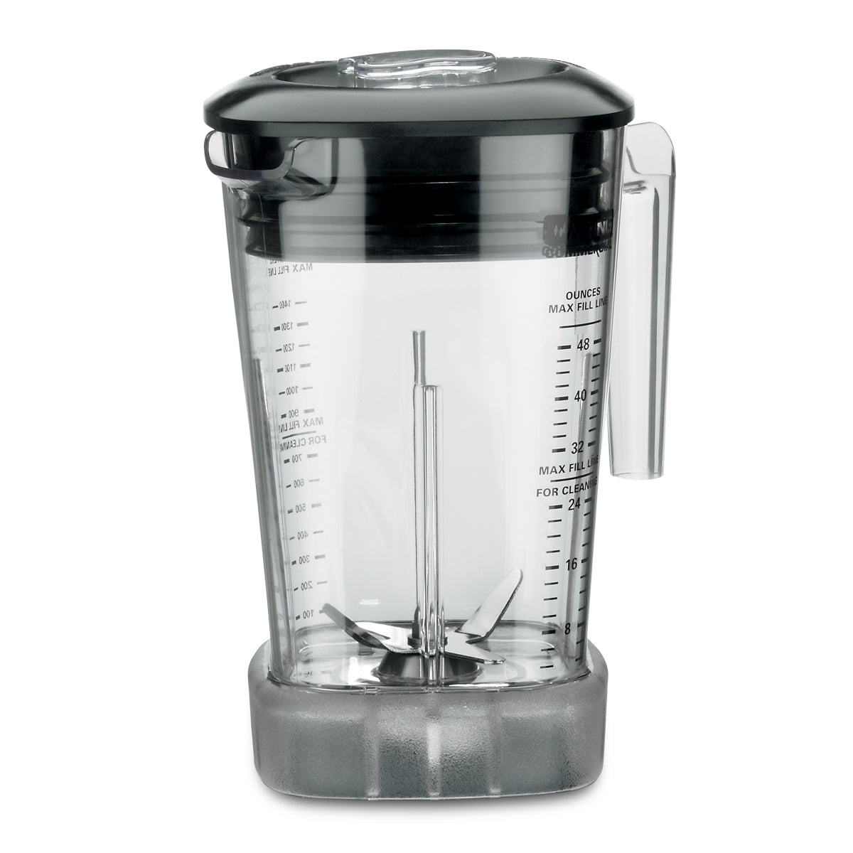 Polyester Container CAC93X - 48-oz. BPA-Free Copolyester Container Complete with Blade & L ...