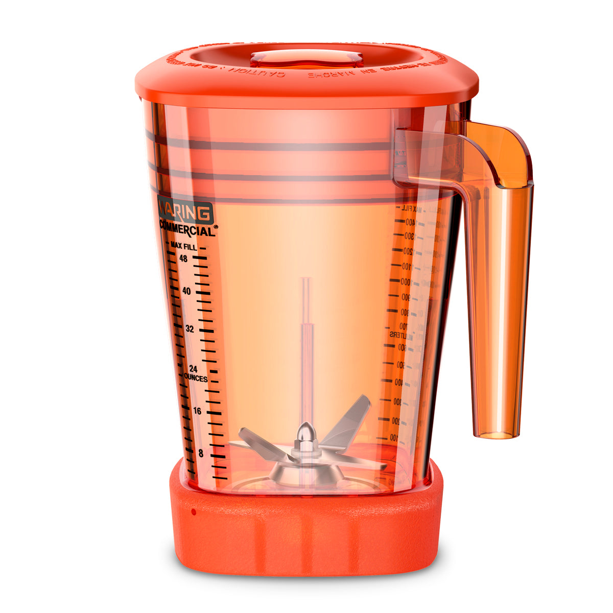 CAC93X-28 - Orange 48-oz. BPA-Free Copolyester Container Complete with ...