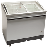 Celcold CATF71 - 70" Angle-Top Ice Cream Display Freezer - 18 Cu. Ft.