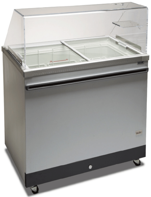 Celcold CF40SG - 39" Ice Cream Dipping Cabinet - 6 Tubs
