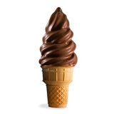 Classic Chocolate Cone Dip Coating - (Case = 5 x 1L Bags) by McLean Canada