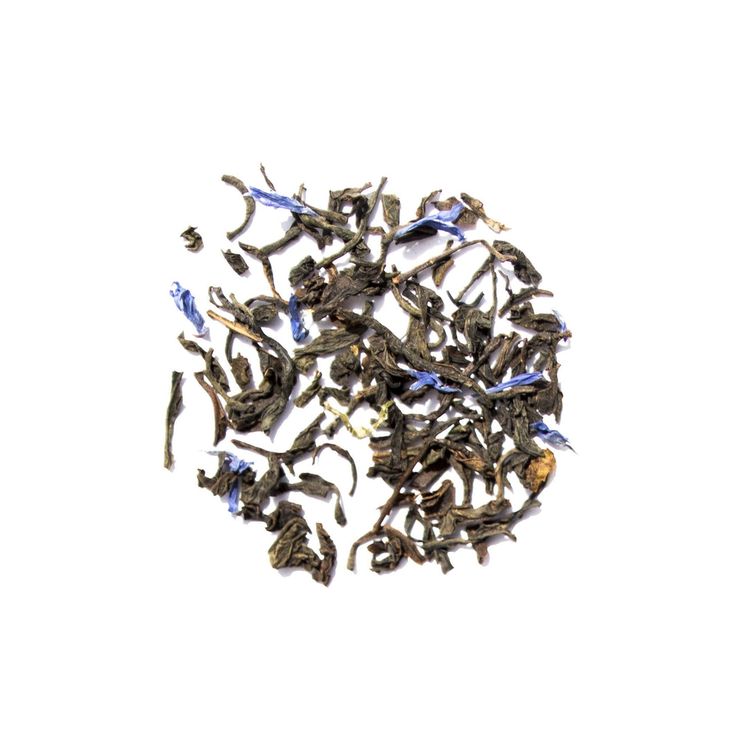 Leaves of Pyramid Tea Bags - Cream of Earl Grey Black Tea - Genuine Tea Company - Toronto - Canada