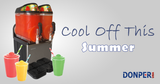 Machine à boissons glacées et à neige fondue - Donper USA XC224 avec ensemble de valeur bonus - C'est comme obtenir une machine gratuite