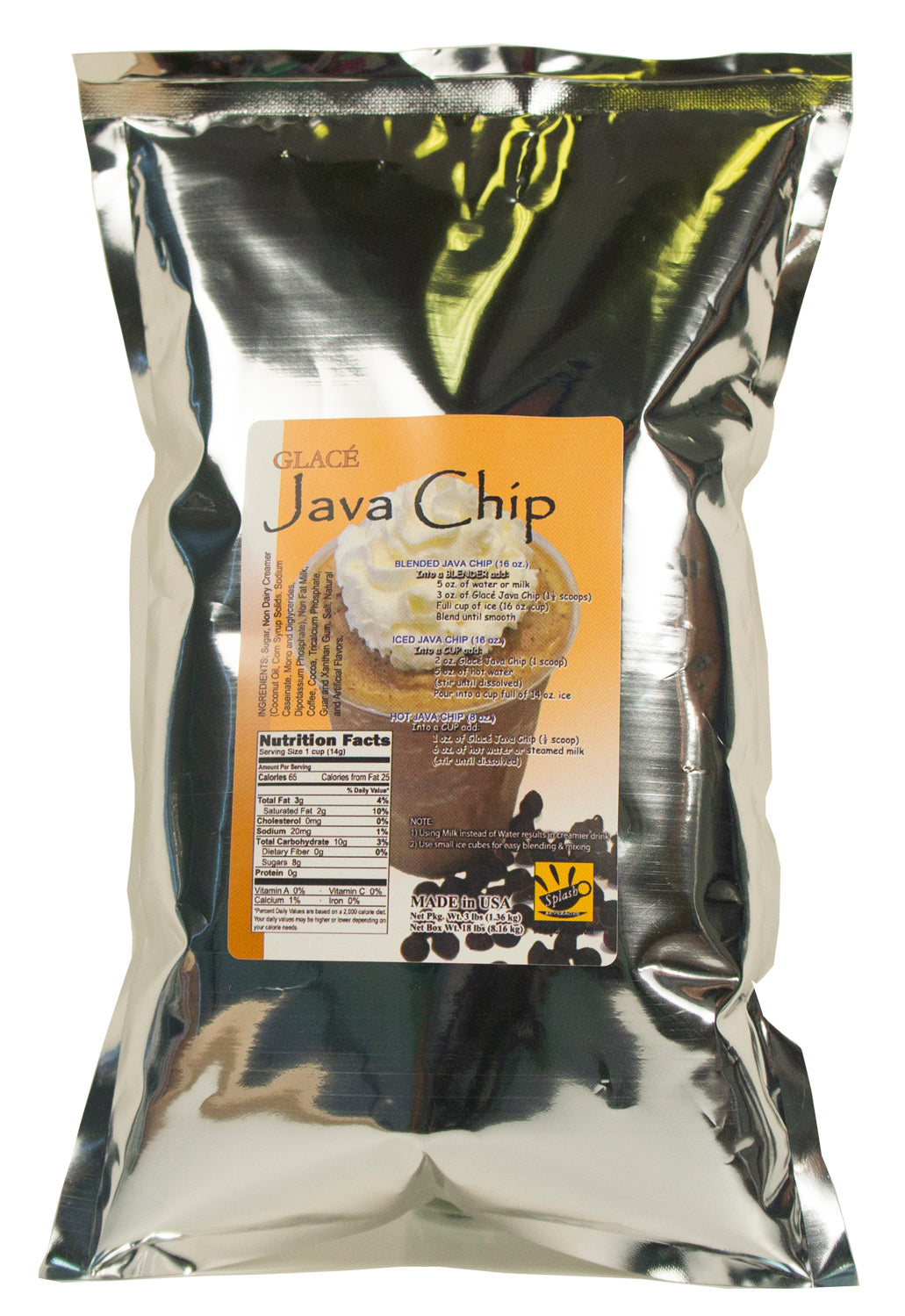Java Chip 4 in1 Bubble Tea / Latte and Frappe Mix - Ships Free Within ...