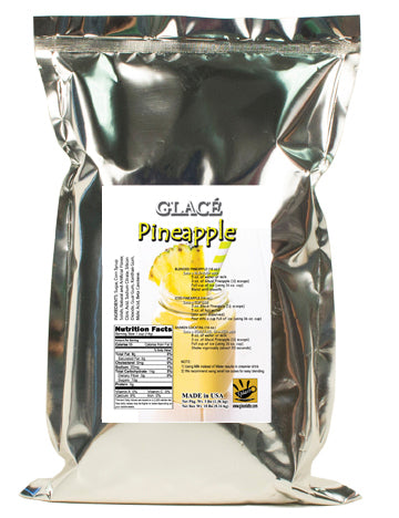 Pineapple 4 in 1 Mix for Bubble Tea, Smoothies, Lattes and Frappes, 3 lbs. Bag (Case 6 x 3 lbs. Bags) - Made in the USA