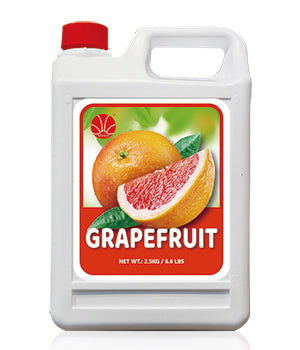 Grapefruit Fruit Puree Syrup for Bubble Tea, Smoothies, Cocktails 5KG (11 Lbs) Jar