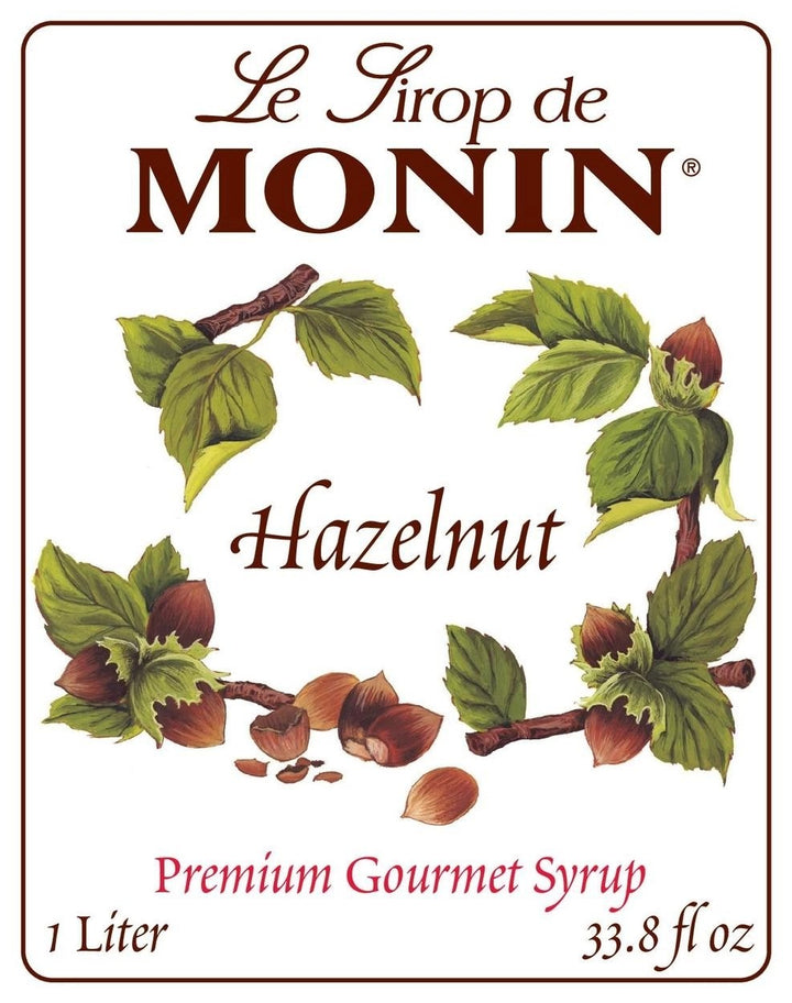 Hazelnut - Monin - Premium Syrups and Flavourings