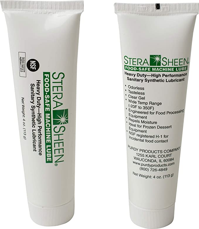 Stera Sheen Foodsafe Lube for Soft Serve Ice Cream Machines