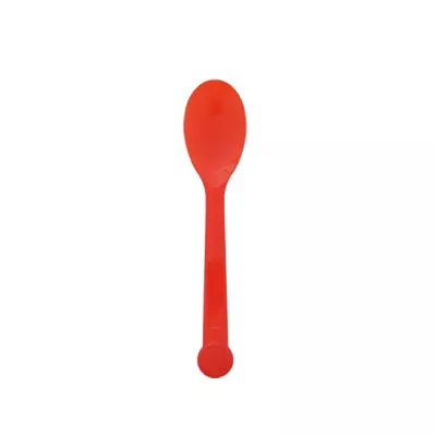 PS Spoon (Red) 100pc x 20pkt (2000 Spoons) per Case - Item #99-9376
