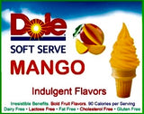 Dole Mango Soft Serve Mix - 4,4 livres Sac - Caisse (4 sacs de 4,4 lb)