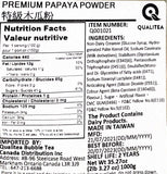 Papaya Powder Bubble Tea, Smoothie, Frappe Mix (1kg Bag)