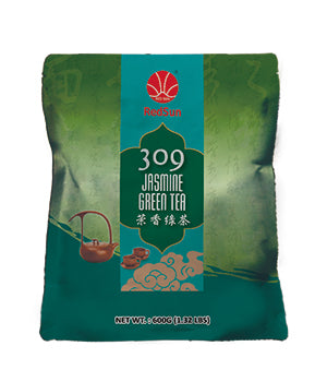 Jasmine Green Tea 309 Brand - 10 (60g) Filter Tea Bags - Case = 10 x 10 (60g) Bags