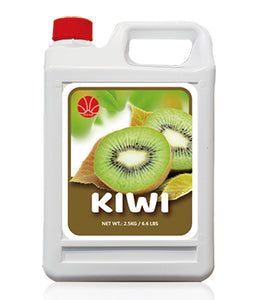 Kiwi Fruit Puree Syrup for Bubble Tea, Smoothies, Cocktails 5KG (11 Lbs) Jar