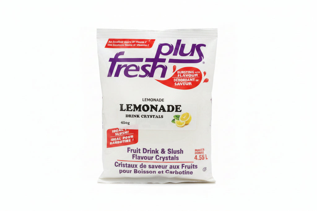 MONNALI ♡ CRYSTAL PACK 200g Fresh Plus Lemonade Drink Crystals - Drink and Slush Mix - Lynch