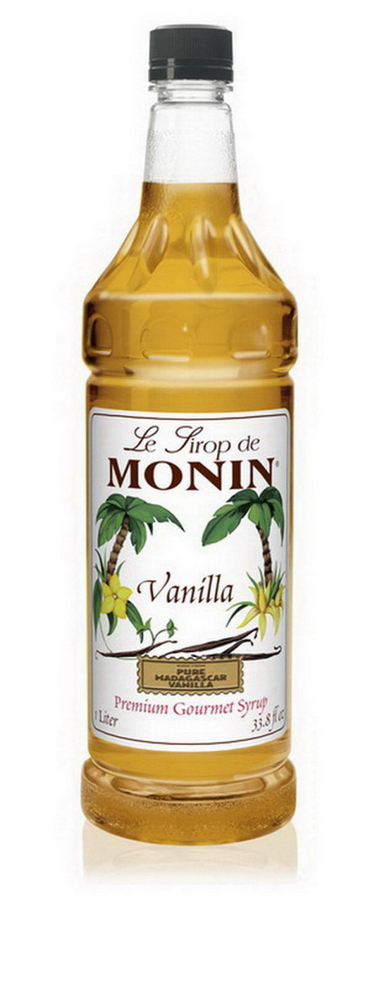 Vanilla - Monin - Premium Syrups and Flavourings - 4 x 1 L per case