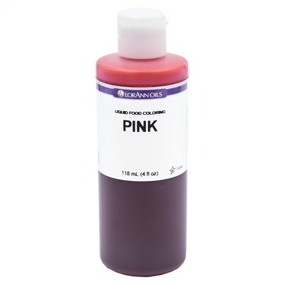 Pink Liquid Food Colour - Liquid Food Colouring - 4 oz, 1 Gallon